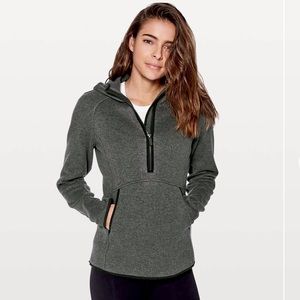 Lululemon Fleece & Thank You quarter zip pullover